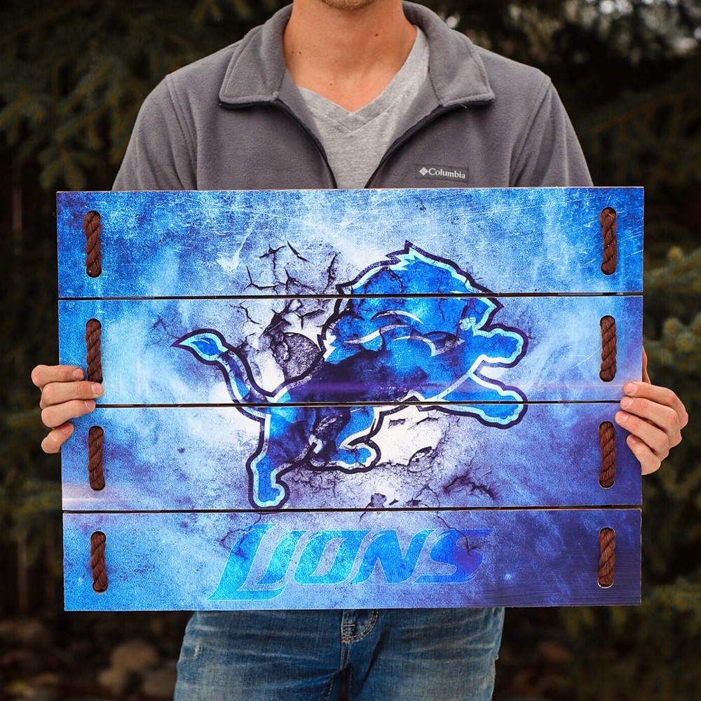 Detroit Lions NFL Sign